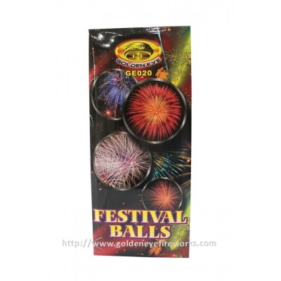  Kembang Api Festival Balls 0.5 inch - GE020